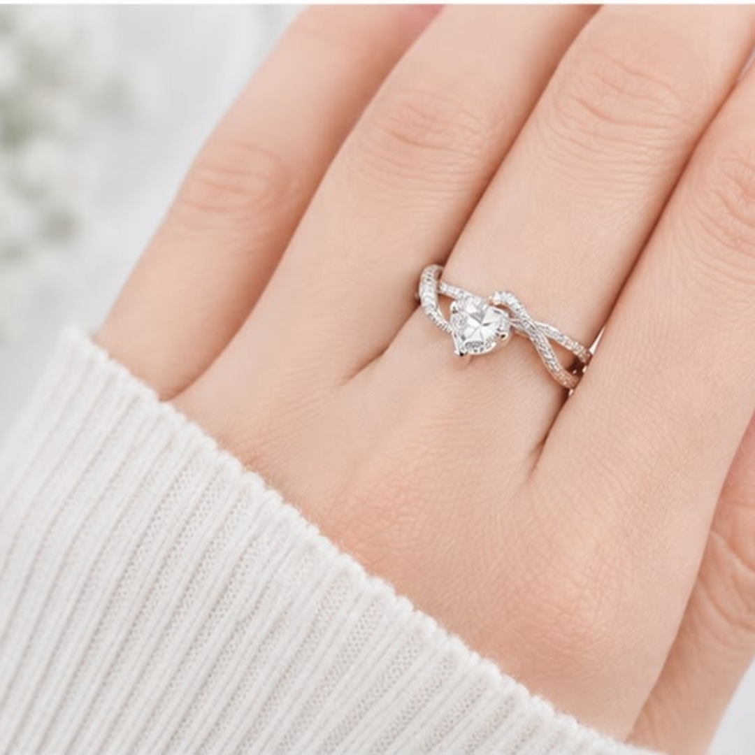 Round Solitaire Lab Grown Diamond Stud Earrings