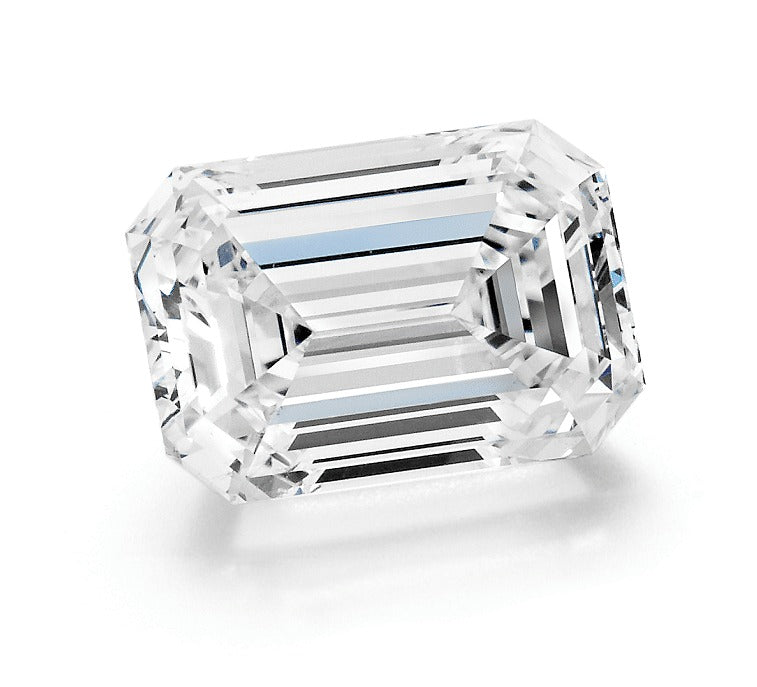 IGI Certified 5ct Emerald Lab Grown Diamond 5 Carat D VVS1