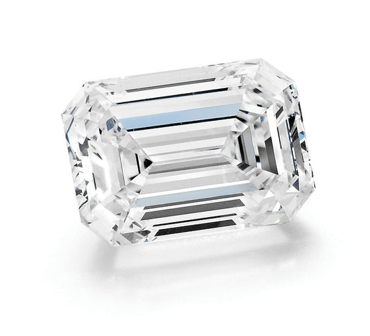 IGI Certified 5ct Emerald Lab Grown Diamond 5 Carat D VVS1