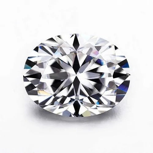 IGI Certified 5ct Oval Lab Grown Diamond 5 Carat D VVS1