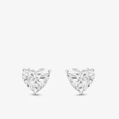 GRA Moissanite Heart Shape Drop Earrings B – GRAWE011